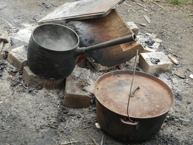  Pots like Aunty Eva Agnes Webb used in the Gully, Katoomba